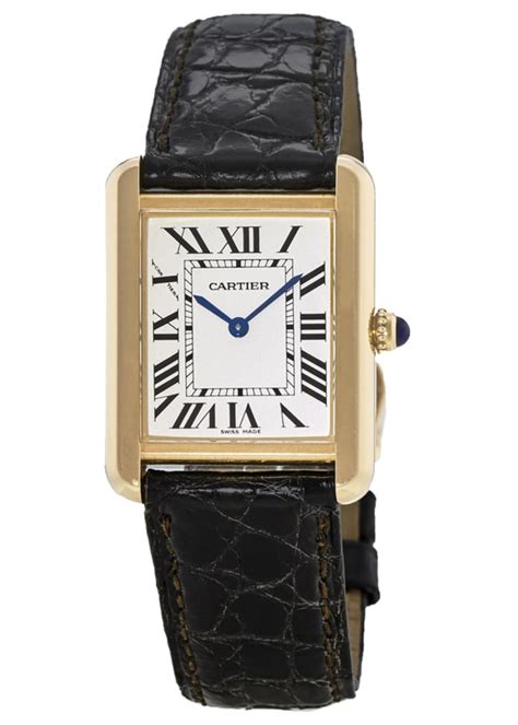 cartier tank ladies watches|cartier tank chronograph watch.